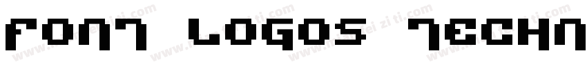 Font Logos Technology字体转换